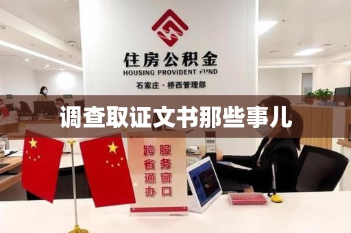 宁化调查取证文书那些事儿