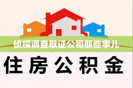 宁化侦探调查取证公司那些事儿