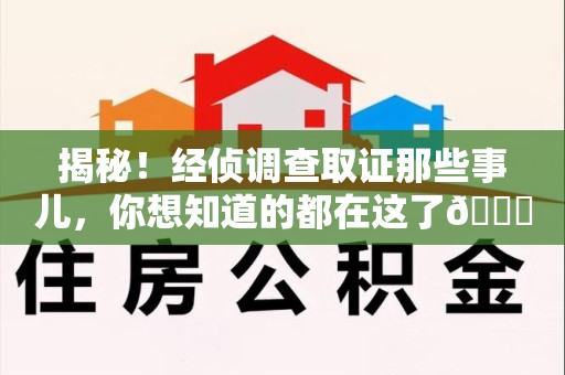 宁化揭秘！经侦调查取证那些事儿，你想知道的都在这了😎
