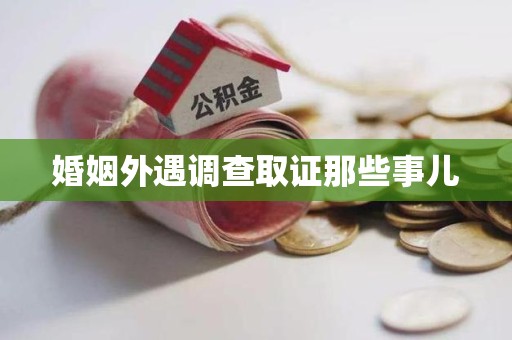 宁化婚姻外遇调查取证那些事儿