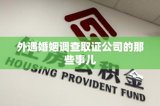 宁化外遇婚姻调查取证公司的那些事儿