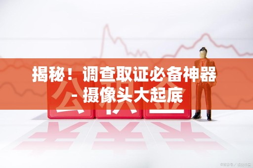 宁化揭秘！调查取证必备神器 - 摄像头大起底